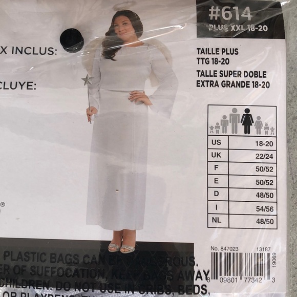 Heaven Sent Adult Costume! New! - Picture 4 of 4